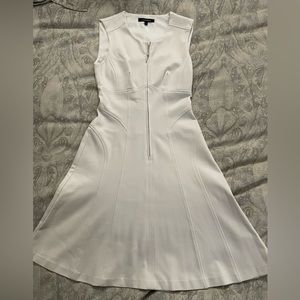 Nanette Lepore White skater dress in EUC condition.